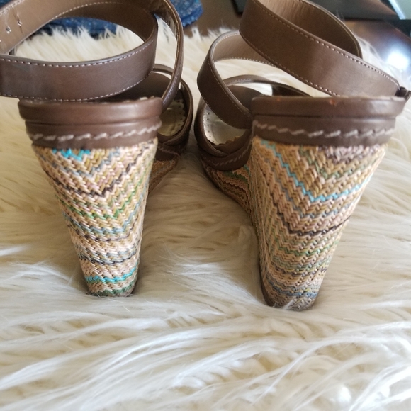 Wedge Lulu Townsend Sandals Size 9.5 9 1/2 - Picture 13 of 16
